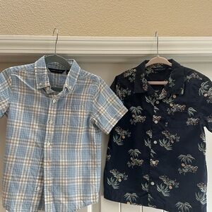 Janie and Jack size 5 button ups